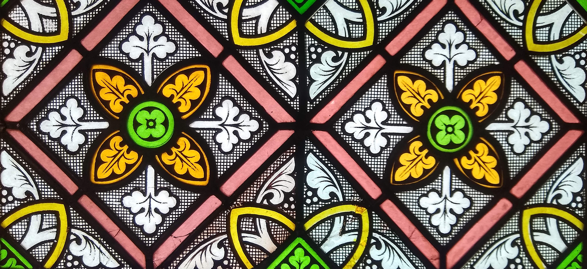Silver Birch Stained glass